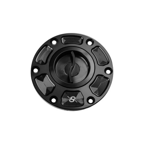 Bonamici Racing Fuel Tank Cap For Triumph Daytona, Speed Triple, Street Triple Models (Black)