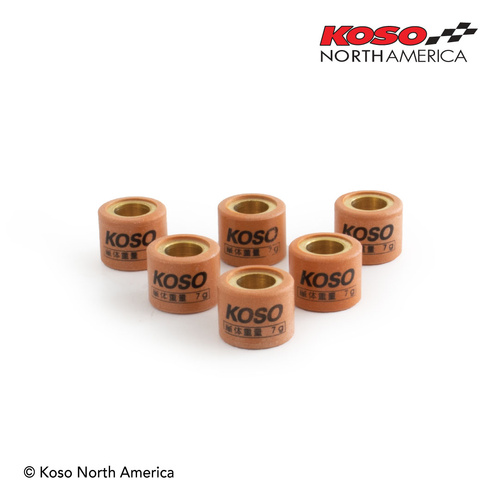 KOSO Clutch X-Power Rollers | for 50-90cc (4g)