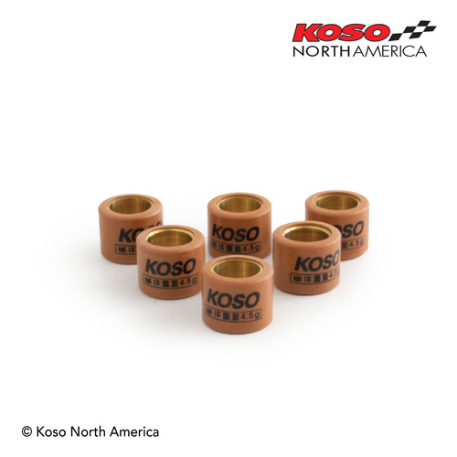 KOSO Clutch X-Power Rollers | for 50-90cc (4.5g)