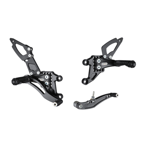 Bonamici Racing Rearsets To Suit Honda CBR1000RR (2004-2007) - STREET VERSION