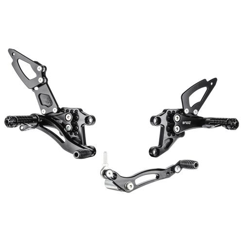 Bonamici Racing Rearsets To Suit Honda CBR600RR (2003-2006) - Race Version
