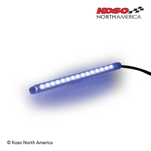 KOSO LED Light Bar | 114mm – Blue