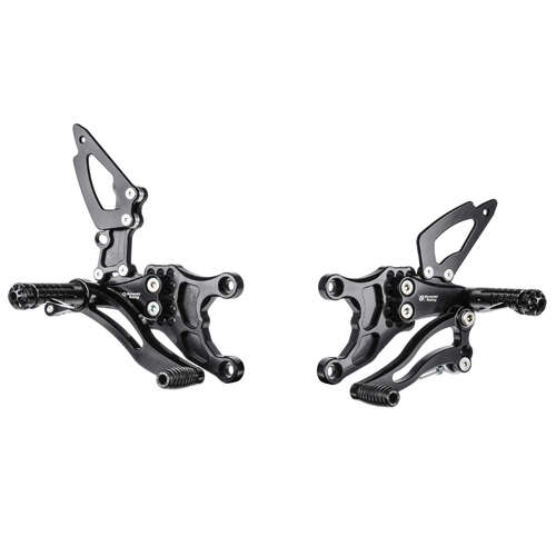 Bonamici Racing Rearsets For Kawasaki ZX10R (2006 - 2007)