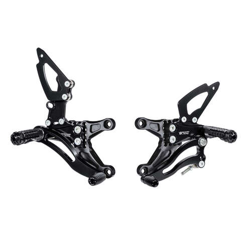 Bonamici Racing Rearsets For Kawasaki ZX6R (2007 - 2008)