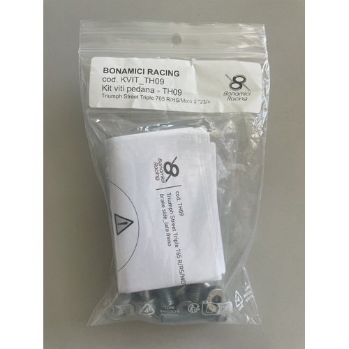 Bonamici Racing Screw Kit For TH09 Rearsets