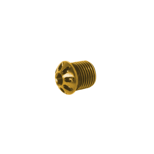 Bonamici Racing Replacement Cap For Rearsets - Gold