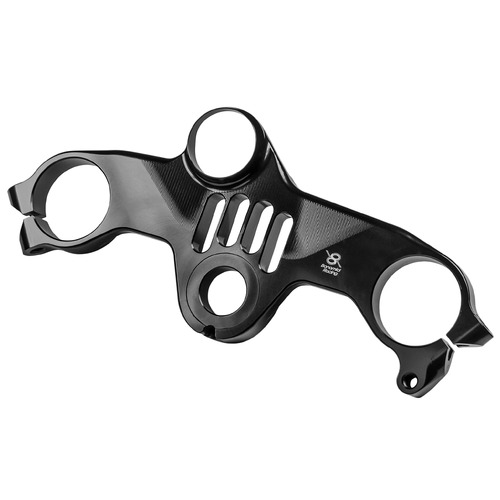 Bonamici Racing Top Triple Clamp For Kawasaki ZX-4R/RR (2023 - Onwards) - Black