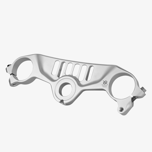 Bonamici Racing Aluminium top triple clamp Kawasaki ZX-10R “Race” 21> - SILVER