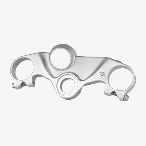 Bonamici Racing Aluminium top triple clamp Kawasaki ZX-6R “standard version” 24> - SILVER