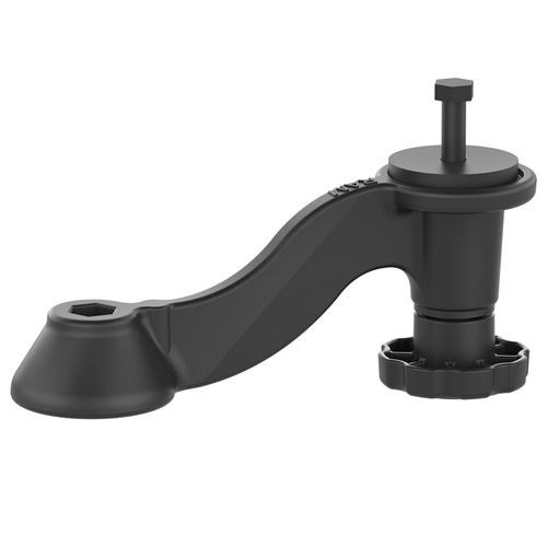 RAM-109-1AU - RAM 6" Curved Extension Swing Arm for Horizontal/Vertical Mounts