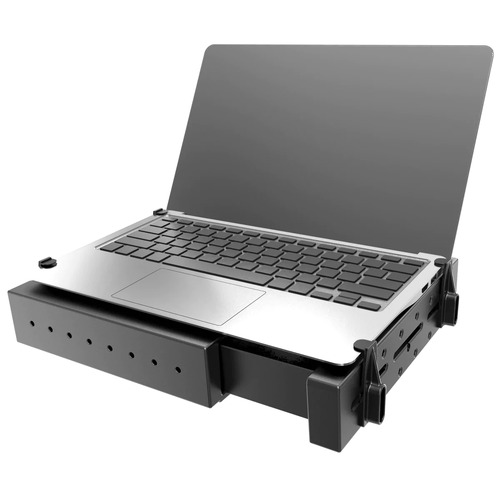 RAM-234-3FL - RAM® Tough-Tray™ Spring Loaded Laptop Holder with Flat Retaining Arms