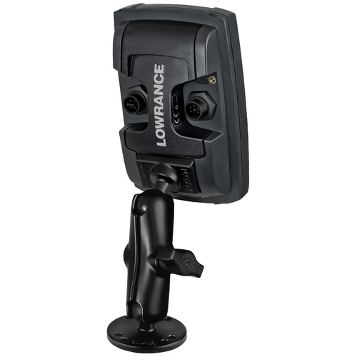 RAM-B-101-LO11 - RAM® Double Ball Mount for Lowrance Elite-4 & Mark-4 Series