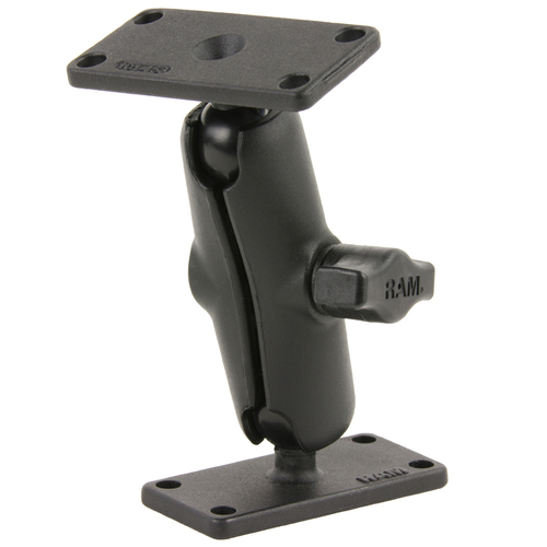 RAM-B-102U-153 - UNPKD RAM BASES 1.5" X 3" W/ 1" BALL AND ARM
