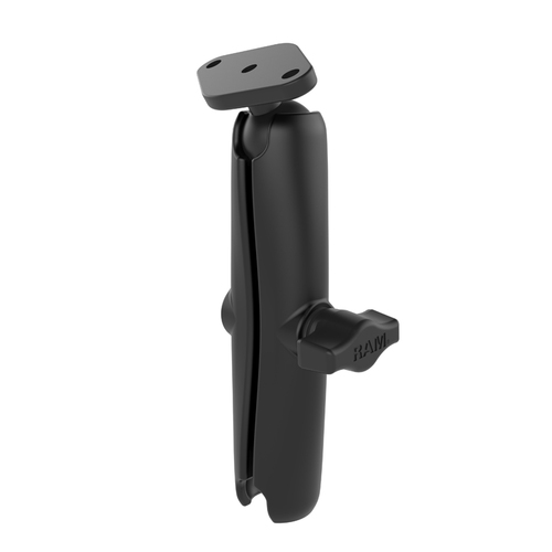 RAM-B-103-C-238U - RAM Double Socket Arm with Diamond Base - Overall Length 5.31''
