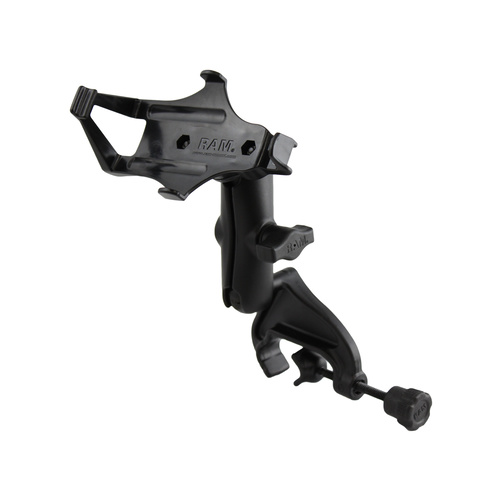 RAM-B-121-GA7U - RAM® Double Ball Yoke Clamp Mount for Garmin GPSMAP 176, 396, 496 + More