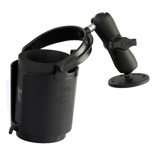 RAM-B-132U - RAM® Level Cup™ 16oz Drink Holder with Drill-Down Base