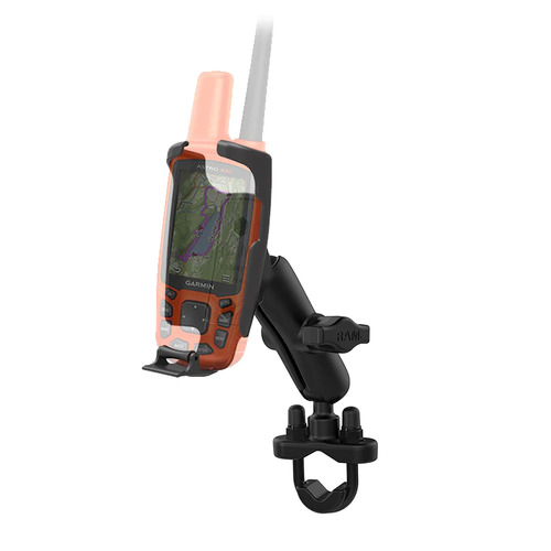 RAM-B-149Z-GA41U - RAM® Handlebar U-Bolt Mount for Garmin Astro 320, GPSMAP 62 & 64 Series