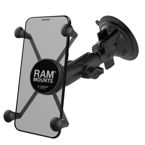 RAM-B-166-UN10U - RAM® X-Grip® Large Phone Mount with RAM® Twist-Lock™ Suction Cup Base