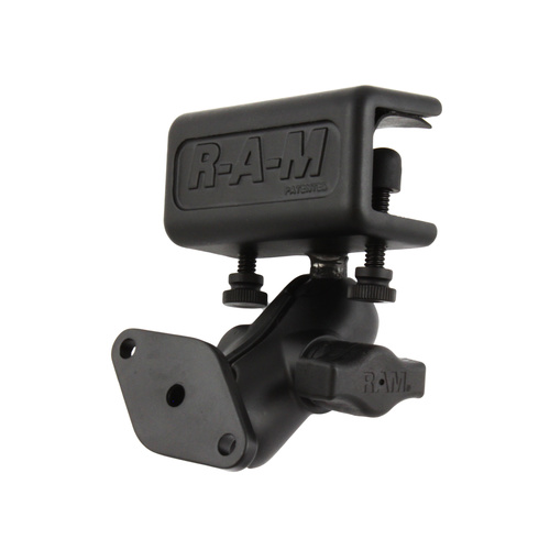 RAM-B-177U - RAM® Glare Shield Clamp Mount with Diamond Plate