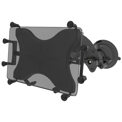 RAM X-Grip with Twist-Lock™ Pivot Suction for 9"-11" Tablets - Medium