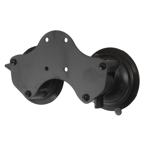 RAM-B-189BU - RAM® Twist-Lock™ Dual Suction Cup Base