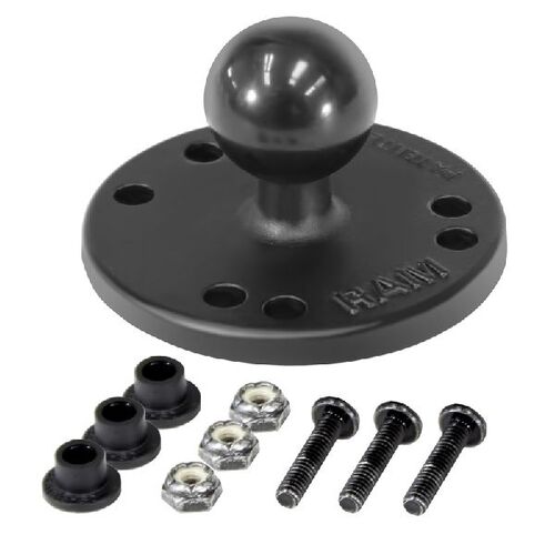 RAM-B-202U-RYM1 - UNPKD. RAM 1" BASE & RAYMARINE DRAGONFLY