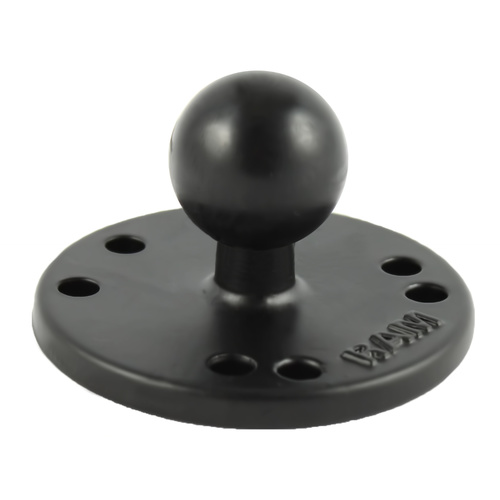 RAM-B-202U - RAM® Round Plate with 1" Ball