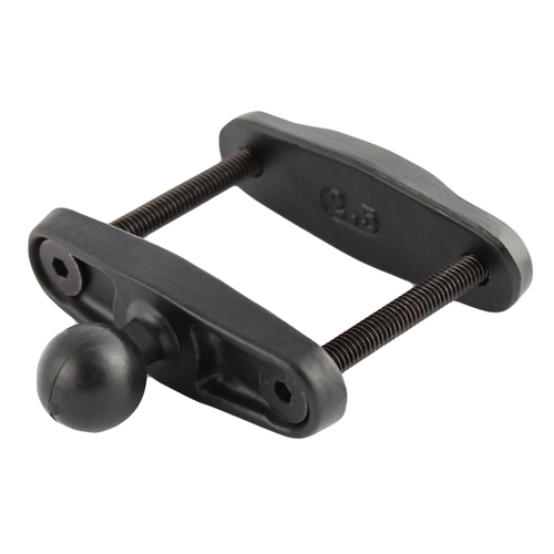 RAM-B-247U-25 - UNPK RAM CLAMP BASE W/BALL 2.5 MAX WIDTH