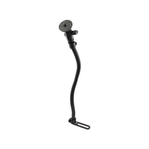 RAM-B-316-1-202U - RAM® Pod™ I Vehicle Mount with 18" Aluminium Rod and Round Plate
