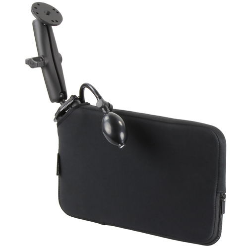 RAM-B-407-C-202-PUMPU - RAM® Tough-Wedge™ Mount with Round Plate & Expansion Pouch