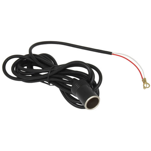 RAM 10' Power Cord with Female Cigarette Charger