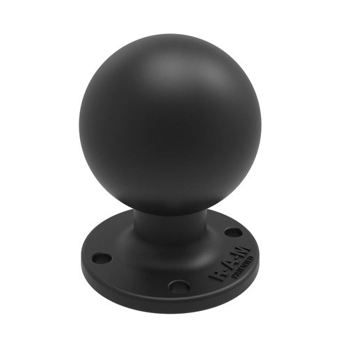 RAM-D-254U - RAM® Round AMPS Plate with D Sized Ball