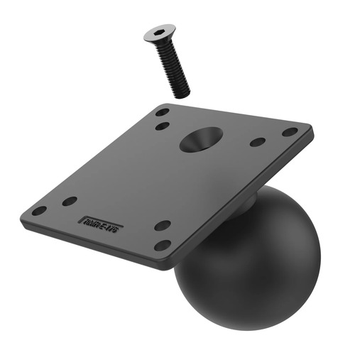 RAM-E-246U-IN1 - RAM® Steel Reinforced 100x100mm VESA Plate with Ball - E Size