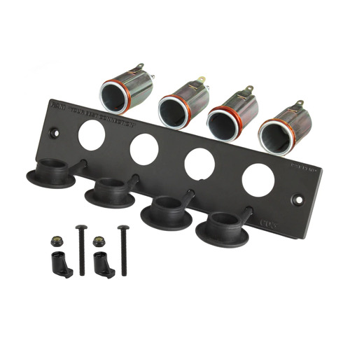 RAM-FP2-CIG4 - RAM® Tough-Box™ 2" Faceplate with Four 12V Lighter Receptacles