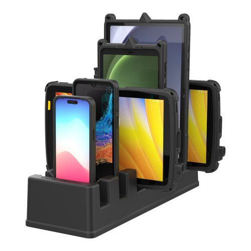 GDS 6-Port Power + Single RJ45 Dock for Tablets with IntelliSkin