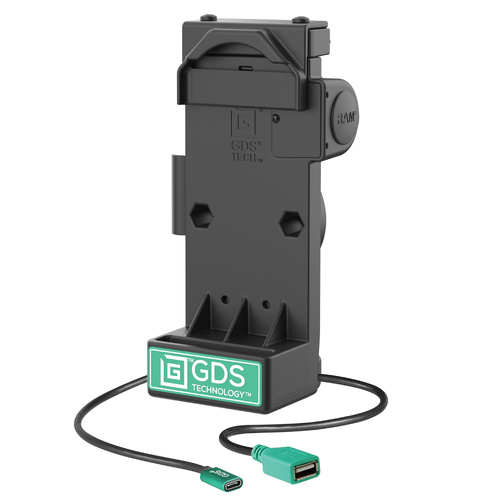 GDS Uni-Conn™ Non-Locking Spring Loaded Power + Single USB-A Dock