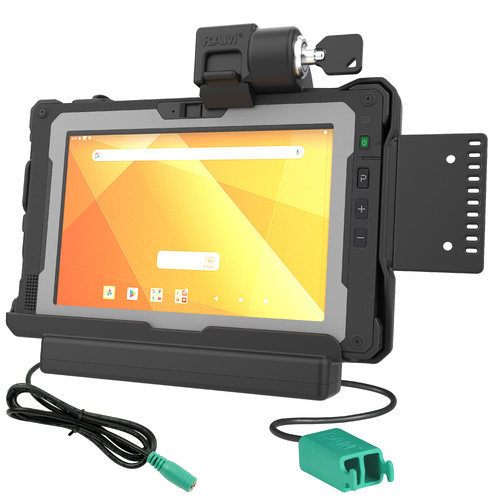 RAM Locking Power + Dual USB Data Dock for Getac ZX80