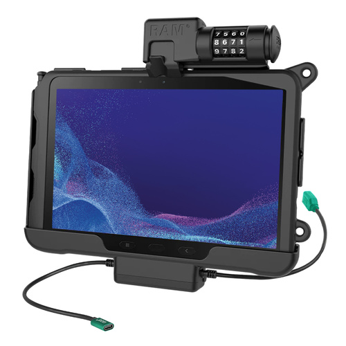 RAM Combo-Locking Power + Data Dock for Tab Active5 Pro & 4 Pro