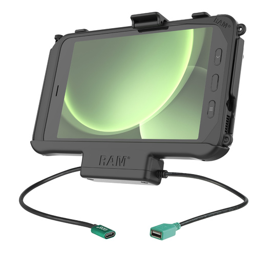 RAM EZ-Roll'r™ Power + Data Dock Samsung Tab Active5 & 3