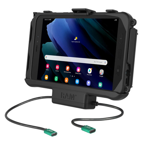 RAM-HOL-SAM60CP-CU - UNPKD EZ-ROLL'R DOCK POWER WITH USB-C FEMALE PERIPHERAL FOR SAMSUNG TAB ACTIVE2 & TAB ACTIVE3