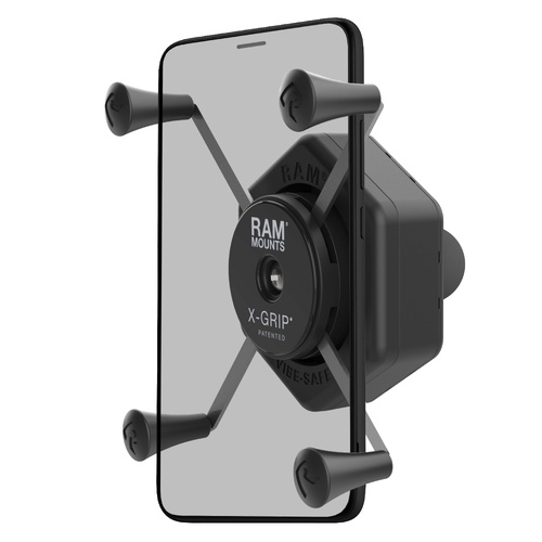 RAM X-Grip Large Phone Holder with Ball & Vibe-Safe™ Adapter