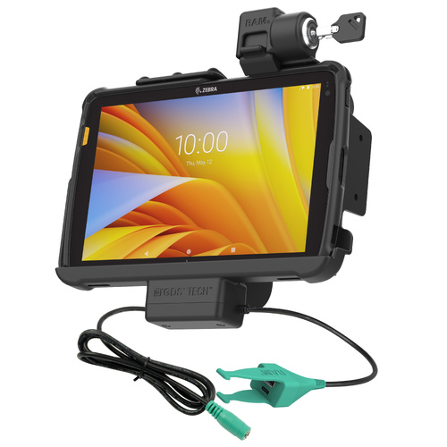 Locking RAM Tough-Dock™ Power + USB-C & USB-A for Zebra ET4x 10" Tablet