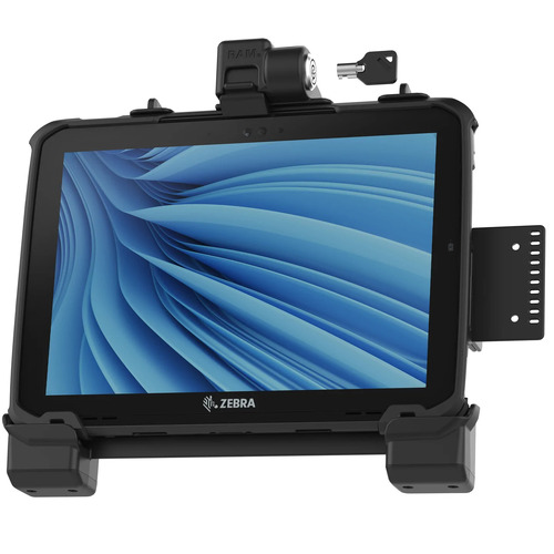 RAM-HOL-ZE22LU - RAM UNPOWERED LOCKING CRADLE FOR ZEBRA ET8X TABLETS