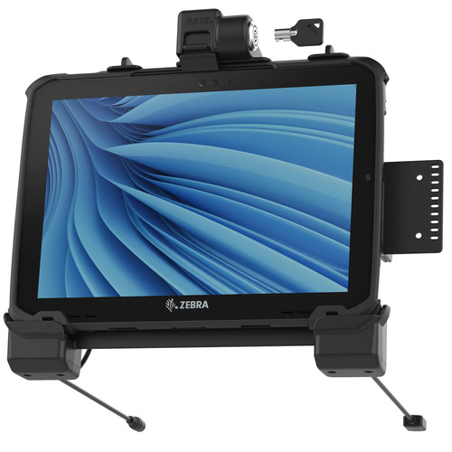 RAM-HOL-ZE22PDLU - RAM POWER + DATA LOCKING CRADLE FOR ZEBRA ET8X TABLETS