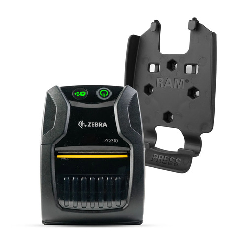 RAM-HOL-ZE27U - UNPKD RAM CRADLE FOR ZEBRA ZQ320 PRINTER