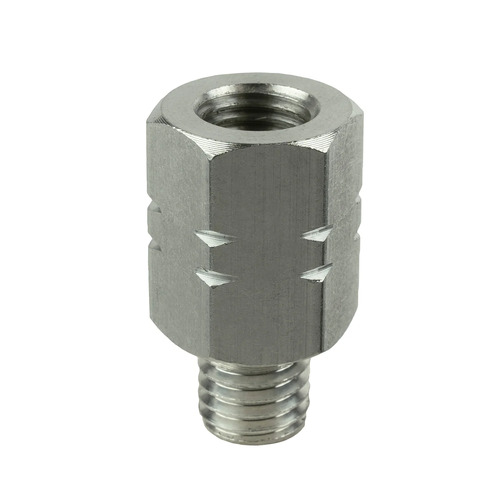 RAM-M10125-M1015 - RAM® Female M10-1.25 to Male M10-1.5 Thread Adapter - 20mm Long