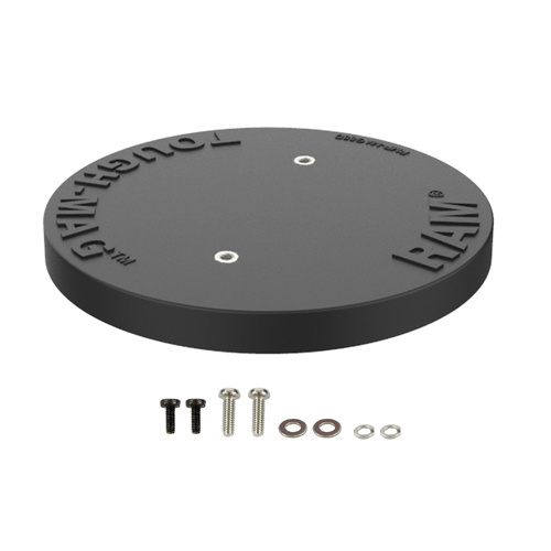 RAM Tough-Mag™ 88MM Diameter Magnetic Adapter with 2-Hole AMPS Pattern