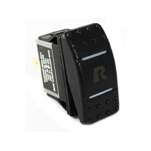 RAM-SWITCH-DPDTL-MOM - RAM DPDT MOM ROCKER SWITCH W/ LIGHT