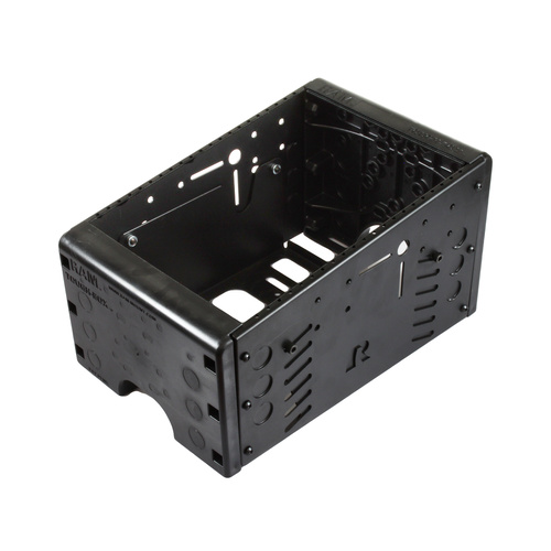 RAM-VC-13 - RAM® Tough-Box™ 13" Console with 11" Faceplate Area and Adjustable Plate