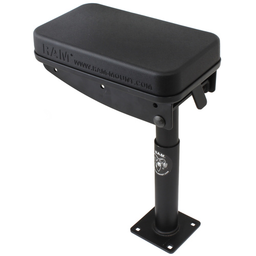 RAM-VC-ARM1-7 - RAM® Tough-Box™ Console Telescoping Armrest with 7" Lower Pole